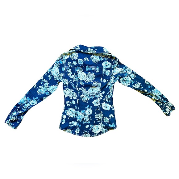 GUESS FLORAL BUTTON DOWN - Picture 2 of 4